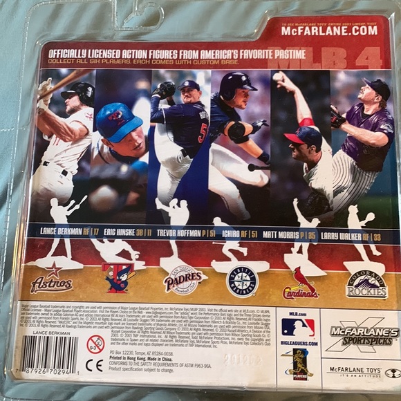 MLB - Lance Berkman Figure - Astros 17 - Picture 4 of 5